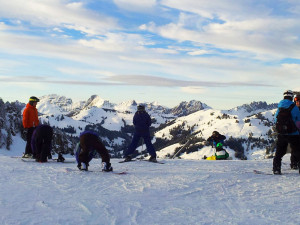 Ein wunderschöner Skitag in Gstaad-Saanenmöser geht zu Ende.