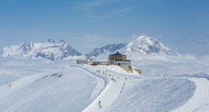 Skigebiet Saas-Fee: Drehrestaurant