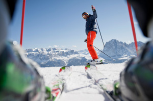 Skigebiet Gröden (Val Gardena) - sportlich Skifahren